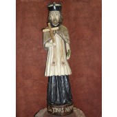 Rankų darbo skulptūra "Šv. Jonas Nepomukas", 35 cm 